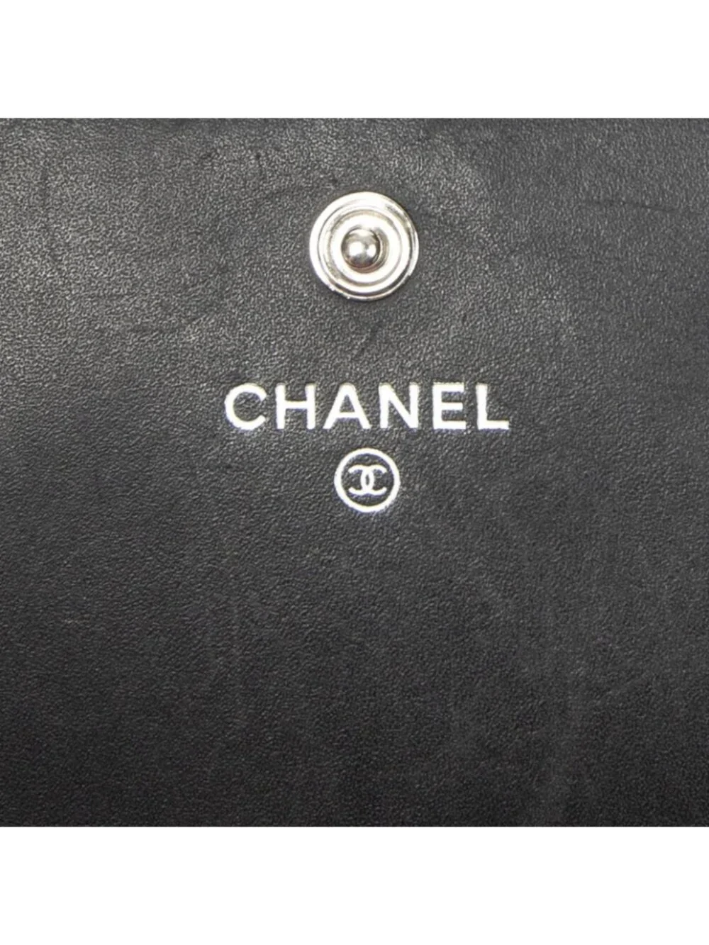 Chanel Cambon Ligne Continental Wallet Black Quilted Lambskin Leather